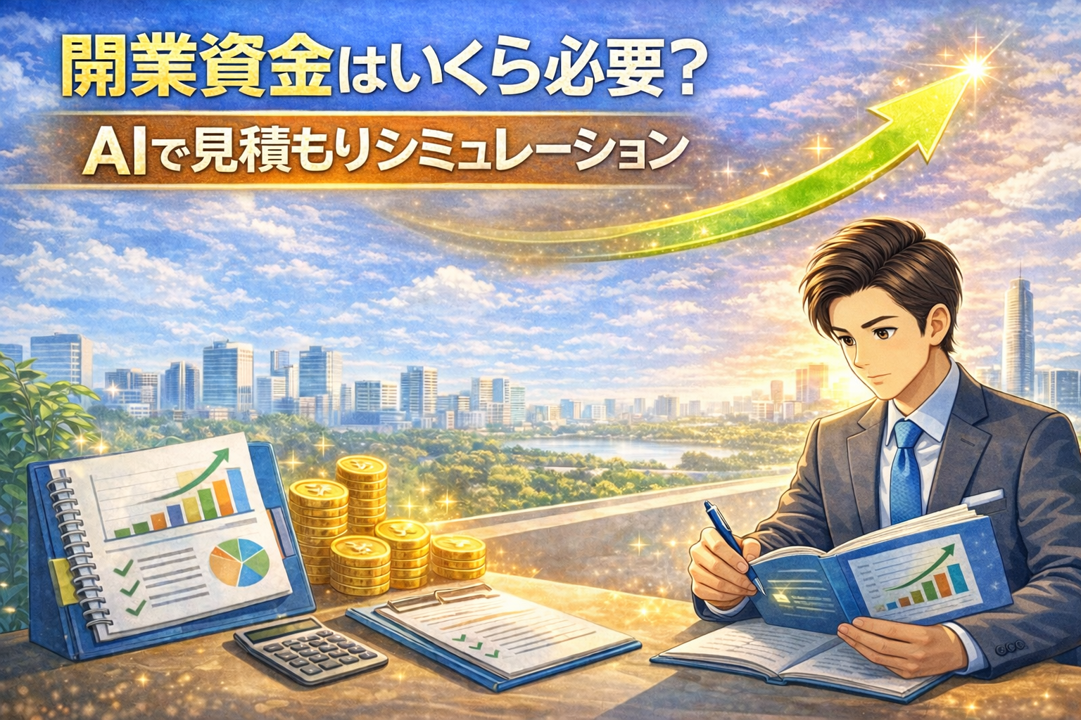 不動産開業資金はいくら必要考えているイメージ