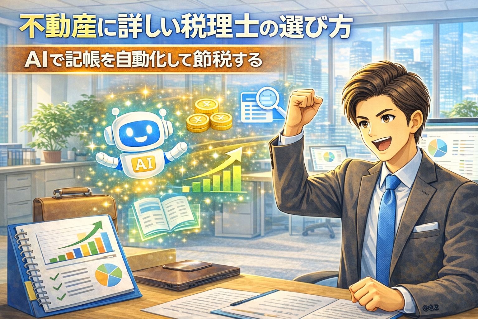 不動産業界に詳しい税理士を見つけた様子