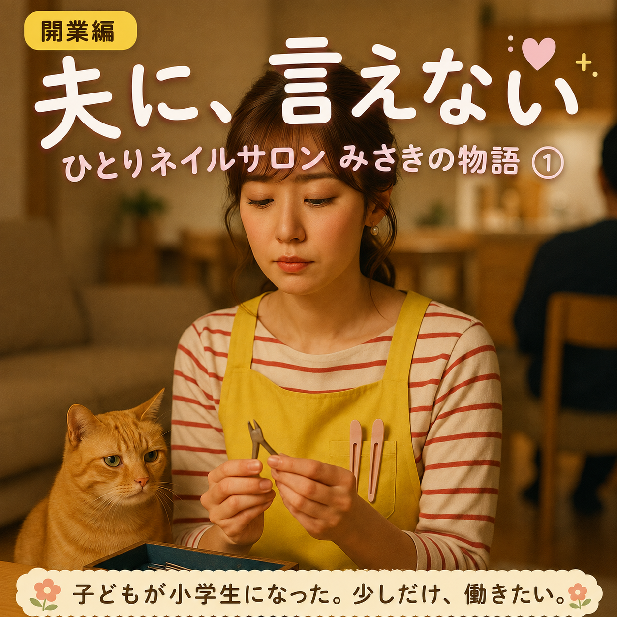 第1話 夫に、言えない｜ひとりネイルサロン みさきの物語