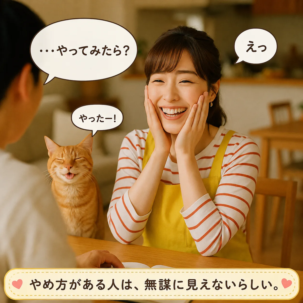 「やってみたら？」と言われて驚くみさき
