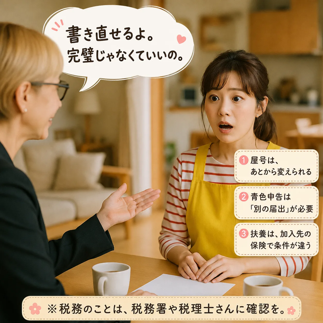 書き直せる、と伝える涼子先輩