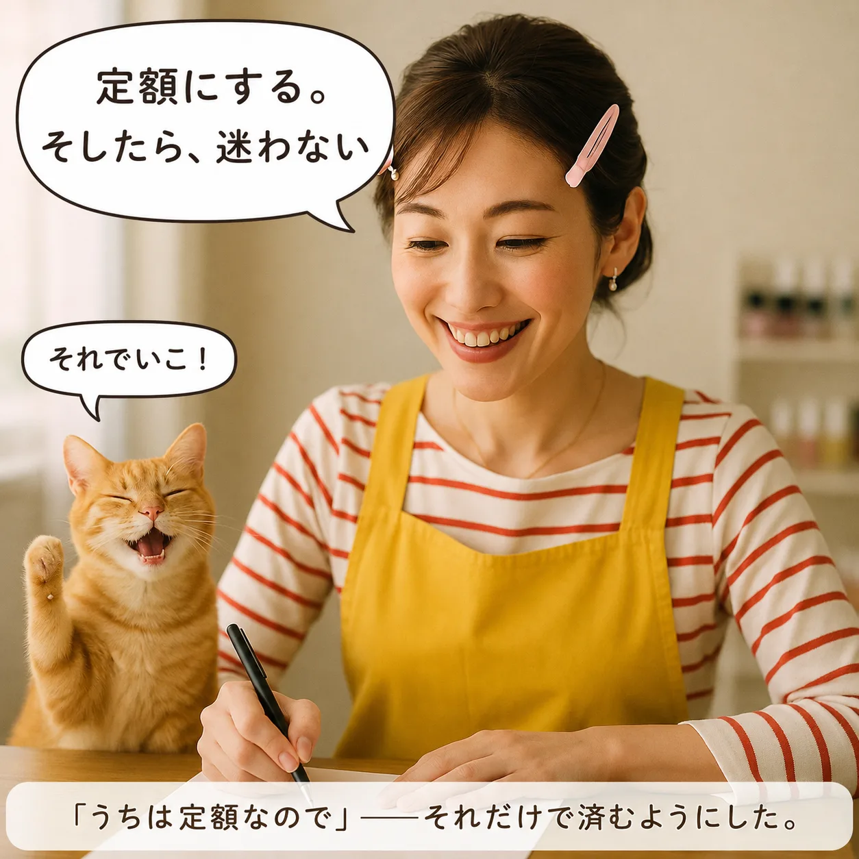 本気モードで料金表を作るみさき