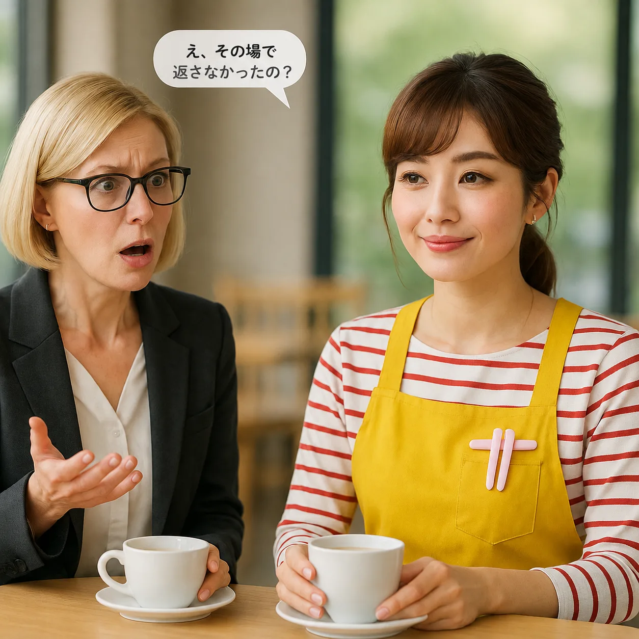 3つの選択肢を示す涼子先輩