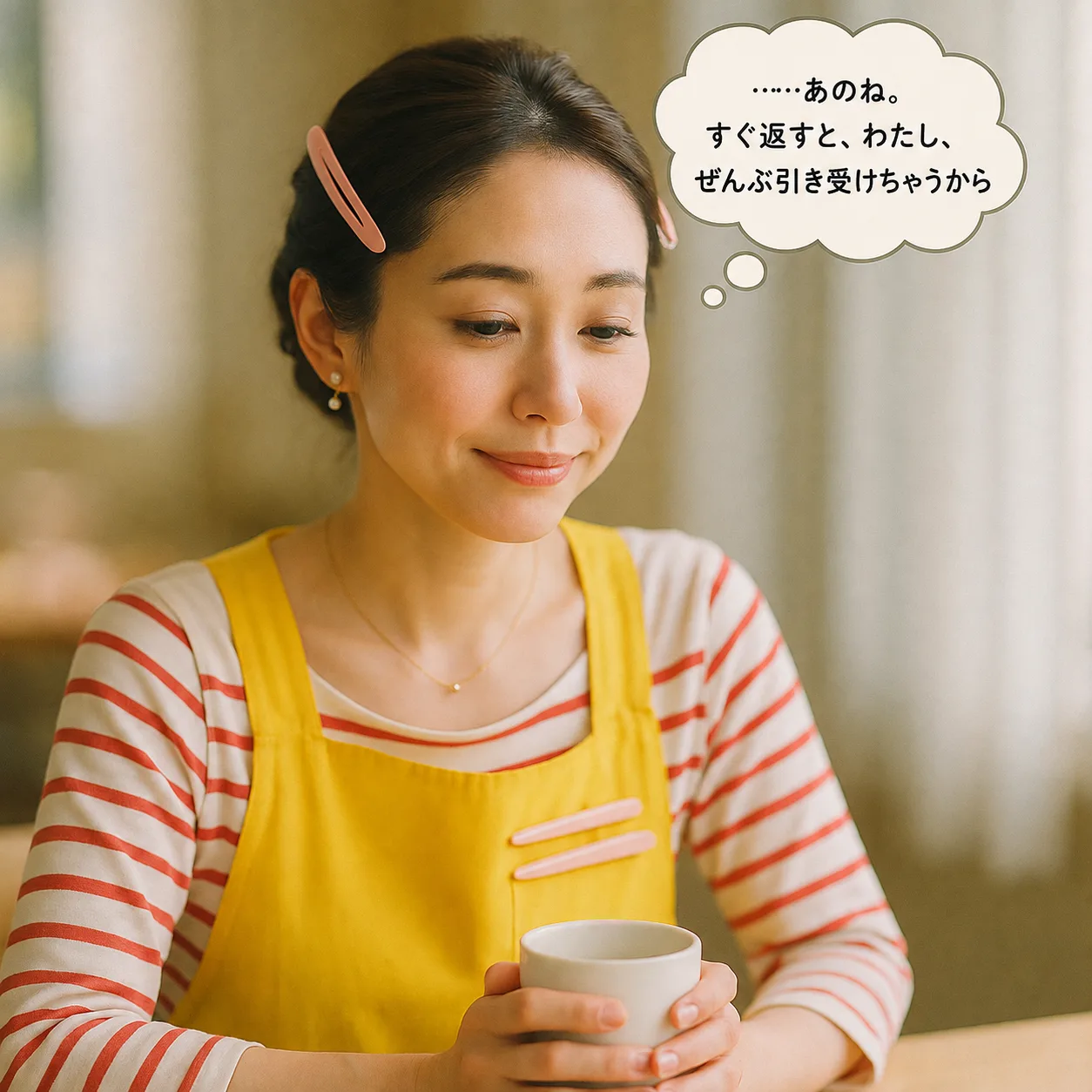 決めた表情のみさき