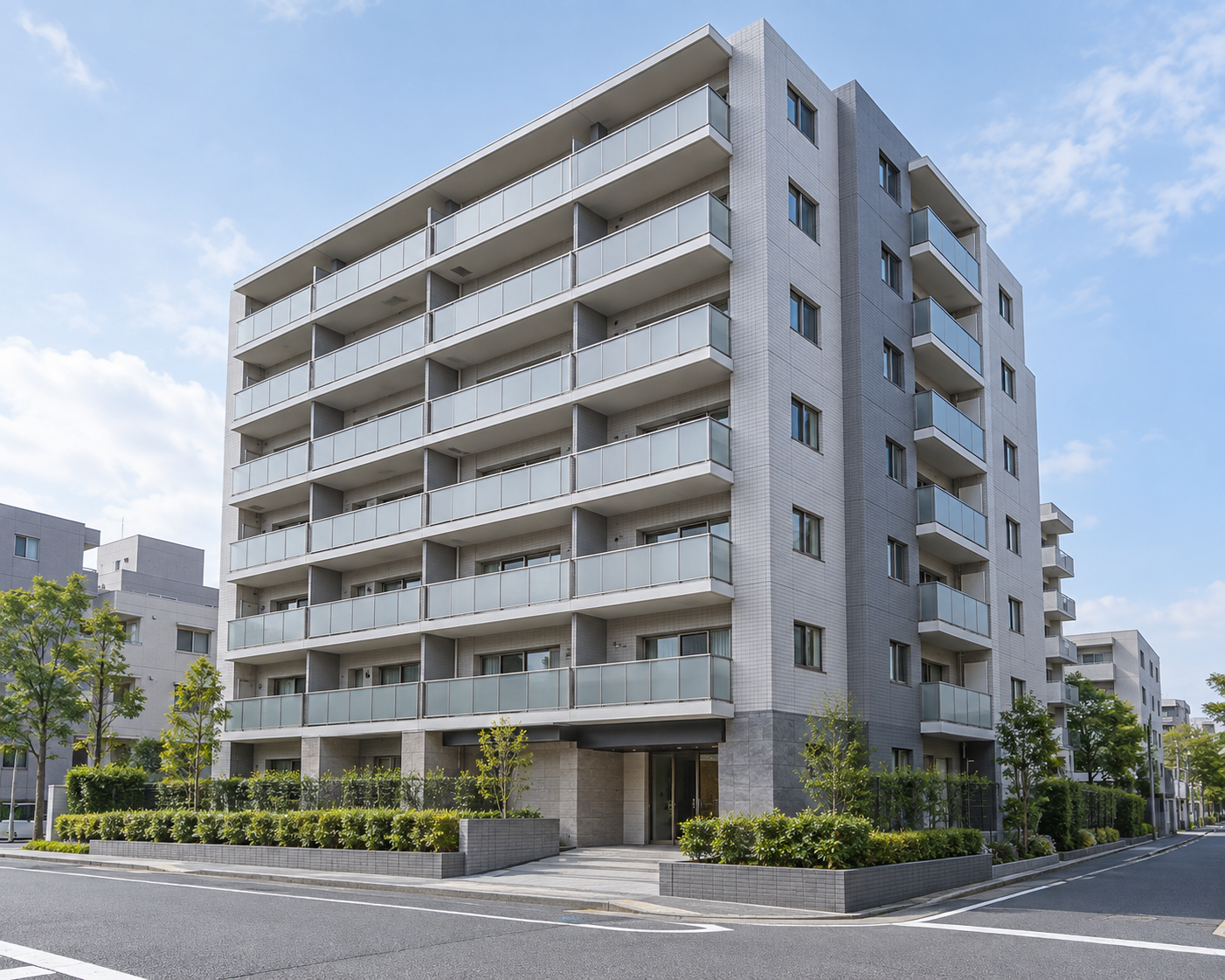 マンションの外観