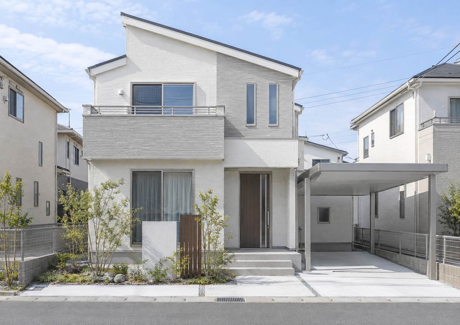 戸建て住宅の外観