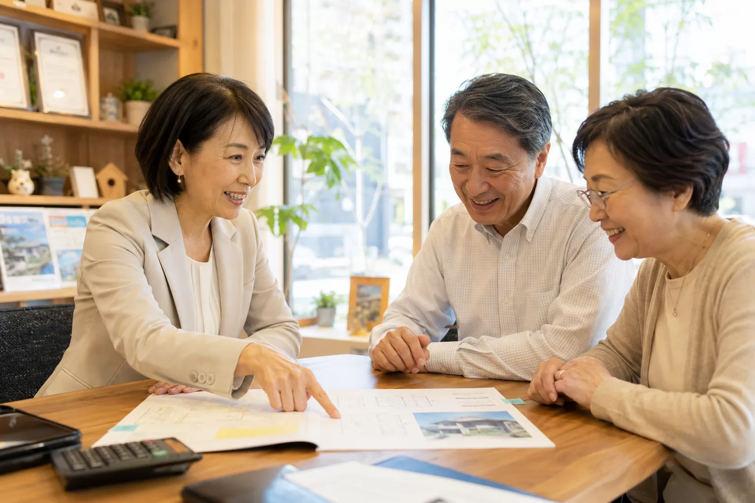 経営者に伴走し、相談にのる様子