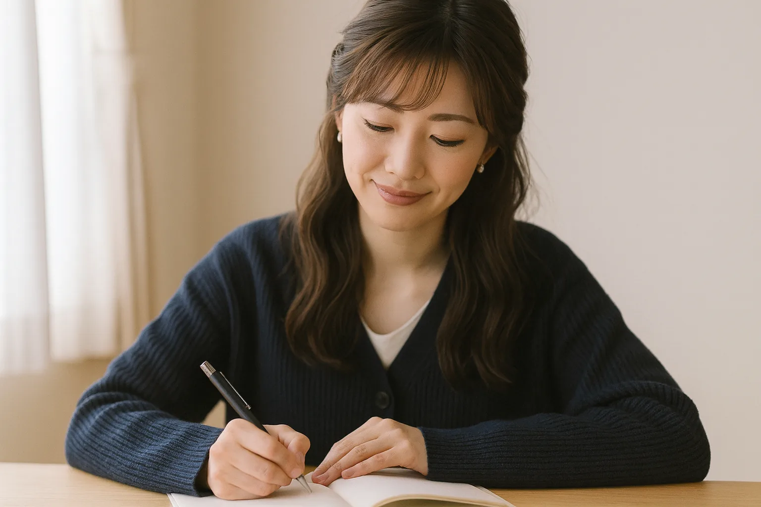 住所録に一行書き足すみさき
